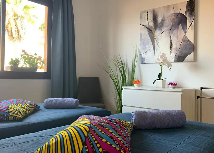 Bedroom With Shared Bathroom And Swimming Pool Corralejo